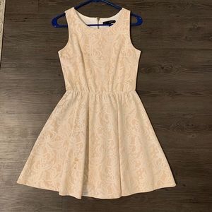 Cream formal dress